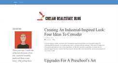 Desktop Screenshot of chelanrealestateblog.com